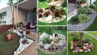 39 Creative Rock Garden Landscaping Ideas On a Budget | diy garden