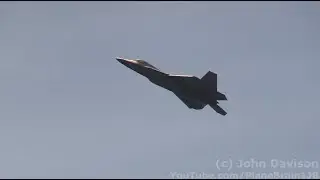 2022 Jones Beach Air Show - USAF F-22 Demo