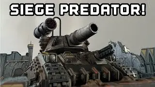 Осадный Хищник Железных Воинов из вселенной Warhammer 40k!