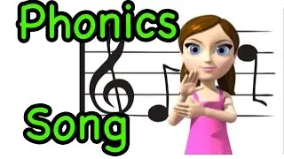 Alphabet Phonics (sounds of letters) Song and ASL alphabet (Canadian - 'zed' version)
