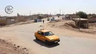 خطوة || نظرة على حاجز خشمان في مدينة الحسكة بعد مدة من استهدافه بعربة مفخخة من قبل تنظيم الدولة