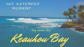 Big Wave  Day, Keauhou Bay Hawaii