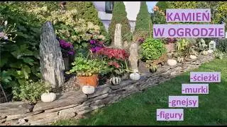 Kamień w ogrodzie. Zastosowanie kamienia w moim ogrodzie. | Ogród Jadzi# 298