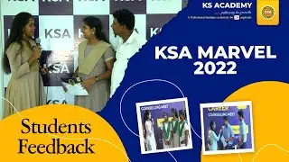 KSA Marvel Awards  2022 || Students Feedback || KS Academy #ksamarvel #sarasir #students#ca