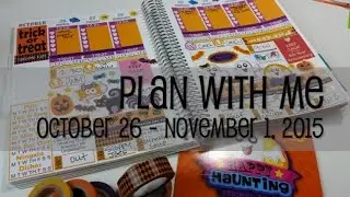 Plan With Me | Happy Haunting | RandumbKay