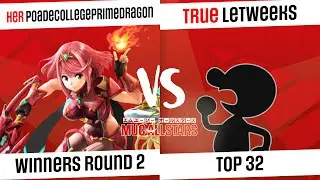 MUC AllStars #4 Top 32   Her  Poade Pyra  Mythra VS True  LeTweeks Mr  Game & Watch