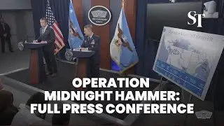 [FULL] Operation Midnight Hammer: Pentagon press conference on US strikes on Iran nuclear sites