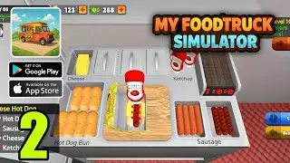 I unlocked the cheese hot dog licence | My Food Truck Simulator Gameplay Part 2 (Android, iOS)