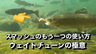 【衝撃】漂わせるだけでタフなトラウトが連続ヒット⁉️