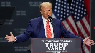 Donald Trump full speech at campaign rally in Georgia