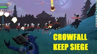 Crowfall PVP Beta 6.3 - Siege of HAX Keep