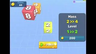 Snake 2048 Cube Merge Walkthrough