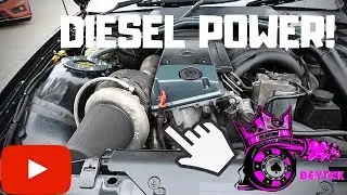 THE DIESEL VIKING || BMW E36, OM605 ENGINE 400+BHP