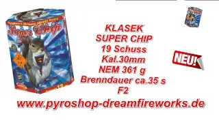 KLASEK C193D14 Super Chip, Klasek C193D14, Feuerwerk, Fireworks, www.pyroshop-dreamfireworks.de