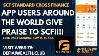 SCF (Fintoch) app User Testimonials From Around The World ⎮*DEFI Staking