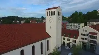 Stadt Starnberg aus der Luft