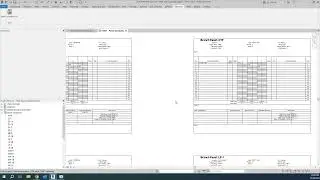 Revit Panel Schedule List