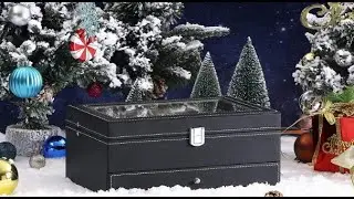 BEWISHOME Watch Box Organizer 12 Watch Case Review, A verybimpressive watch box!!!