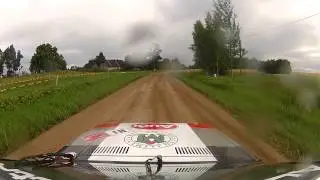 SS2 Rally Estonia - Onboard (Roof cam)