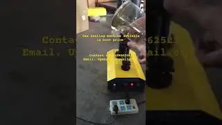 Automatic Can Sealing Machine | Tin Can Sealer | How to Seal Cans Fast | Packaging Machine Demo