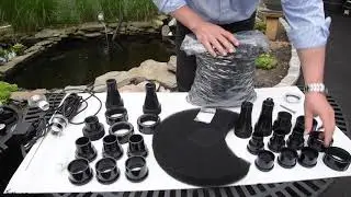 HOW TO: Opening & Unpacking Included Parts - Danner Pondmaster Clearguard Pressurized Pond Filter