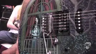 NAMM '11 - Wilkins Guitars Justin Hampton Custom Art Models