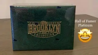 2020 Topps Brooklyn Collection First Look! 👀 582 Montgomery Club Exclusive Release 💎HoF Platinum🤯