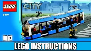 LEGO Instructions | City | 8404 | Public Transport Station (Book 3)