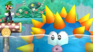 Super Luigi Land Wii - Walkthrough #01