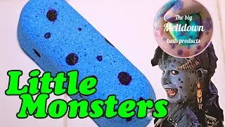 The Big Meltdown - LITTLE MONSTERS Bath Bomb - DEMO - Underwater View - Review