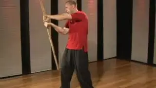 Bo Staff Techniques: Two-Handed Upward Flower