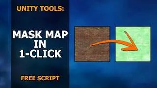 How to Create HDRP Mask Map in Second from a Single Texture | HDRP | Unity 6 |
