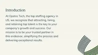 American Information Technology Staffing Firm and Recruitment Agency