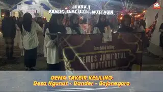 Gema Takbir Keliling Desa Ngunut Dander Bojonegoro