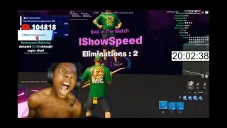 IShowSpeed makes scammer kid CRY in Fortnite wager! 😭😂