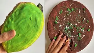 Plaster Clay Cracking & Slime ASMR Video #159