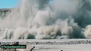 Let's Blast! - Industrial Explosives During Blasting&nbsp;#Engineering#viral #viralvideo #trending #gk