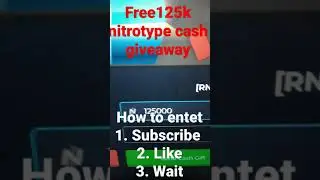 125k Nitrotype cash giveaway