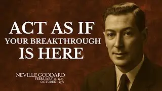 ACT AS IF YOUR BREAKTHROUGH IS HERE | Powerful Motivational Speech | Manifestation & Faith Energy ✨