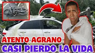 ATENTO AGRANO CASI PIERDE LA VIDA MIREN COMO QUEDO