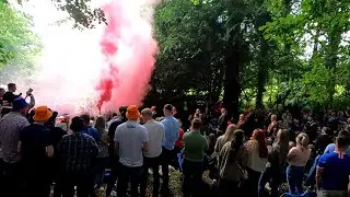 Scarva - Sham Fight Parade - Royal Black Institution 13th July 2014