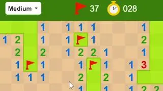 If I beat medium minesweeper, the video ends