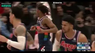 Tyrese Maxey Full Highlight Reel I 19 points I Sixers vs Raptors Game 3
