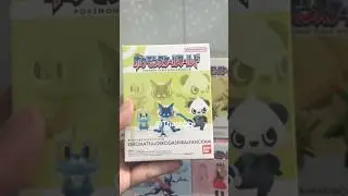 (Bandai) Unbox Figure Pokemon Scale World Kalos Region Set - Pokemon Froakie, Frogadier and Pancham