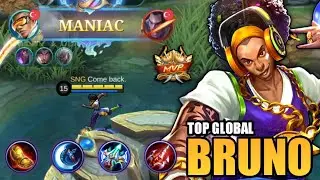 Top 1 Global Bruno Meta Build 2021 | Bruno Best Build and Emblem 2021 ~ Mobile legends