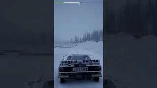 Lancia on SNOW | Ghiacciodromo Livigno Ice Circuit | Assetto Corsa Rally | #reel 🏎️❄️🇮🇹🎮
