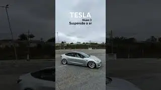 TESLA MODEL 3 COM SUSPENS&Atilde;O A AR!