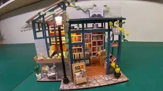 DIY miniature Bookshop Crafts & Co Magasin Action