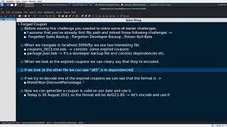 Forged Coupon - OWASP Juice Shop
