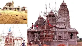 Big Shiv temple 🛕 working 1year making temple new and repairing. ODIASHA 🎨